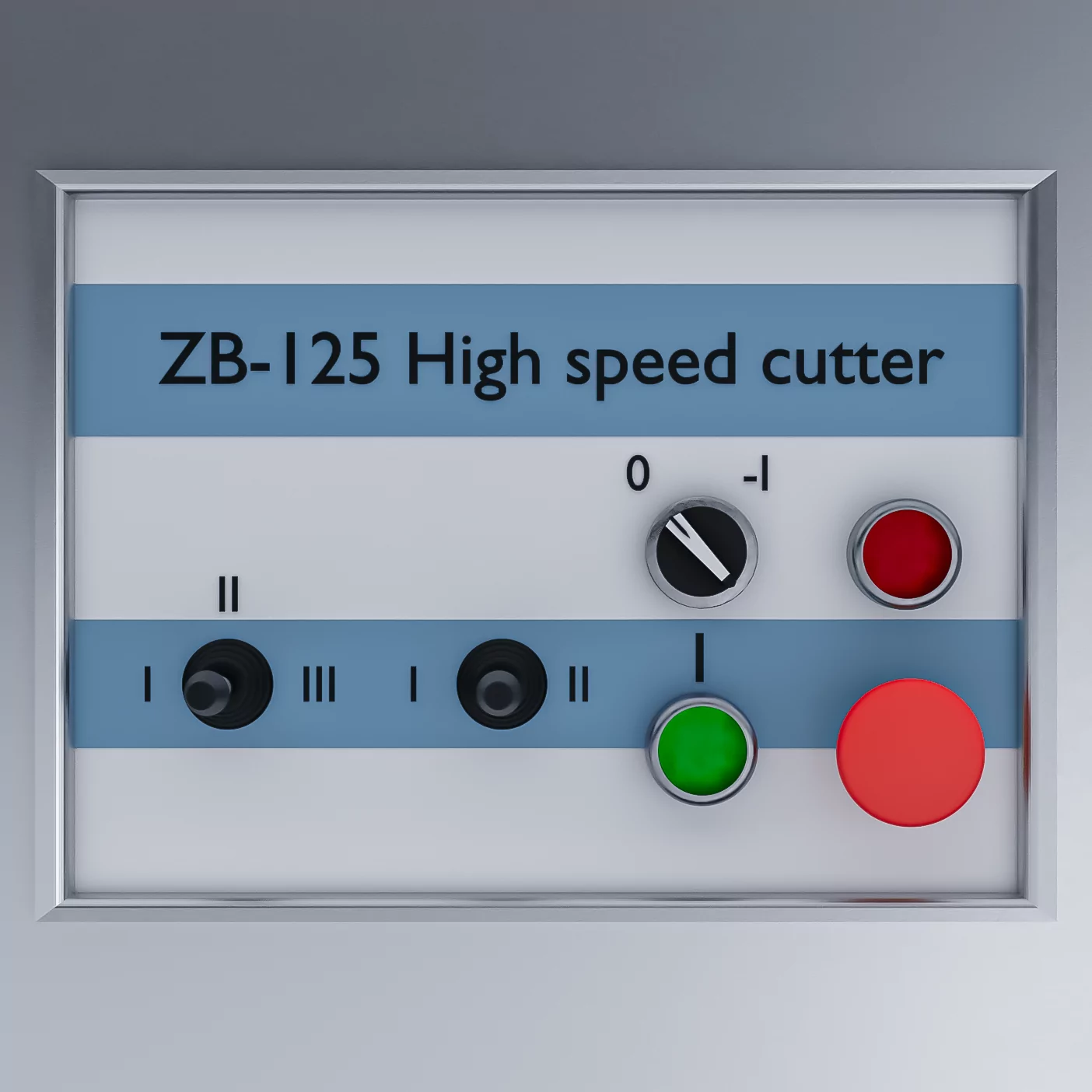 Куттер открытого типа ZB125